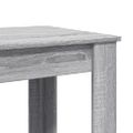 vidaXL Barový stôl sivý sonoma 102x50x103,5 cm kompozitné drevo