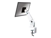 Montážna sada - plný pohyb - pre Displej LCD - sivá - veľkosť obrazovky: 10"-30" - upevnenie svorkou, upevniteľné na stôl