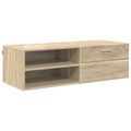 vidaXL Drevená skrinka 100,5 x 39 x 30 cm Sonoma dub Kompozitné drevo