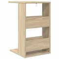 vidaXL Bočný stôl Sonoma dub 40 x 35 x 60,5 cm Kompozitné drevo