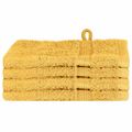 vidaXL Uterák pre hostí SOLUND 4 ks Zlatá 15 x 21 cm 550 gsm