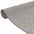 vidaXL Behúň sisalový vzhľad platina 50x150 cm