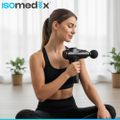 Masážna pištoľ s nástavcami Isomedix 26441, LCD Masážní pistole s nástavci Isomedix 26441, LCD