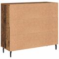 vidaXL Servírovacia skriňa Staré drevo 90 x 34 x 80 cm