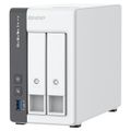 QNAP TS-216G (4core 2,0GHz + NPU, 4GB RAM, 2x SATA, 1x GbE, 1x 2,5GbE, 2x USB 2.0, 1x USB 3.2) Sítové úložište NAS, 2× 2,5"/3,5" SATA III, quad-core 2,0GHz, 4GB RAM, 2× LAN, 2× USB 2.0, 1× USB 3.2 Gen1, bílé