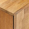 vidaXL Servírovacia skriňa Hnedá 60 x 33 x 75 cm Masívne mango drevo