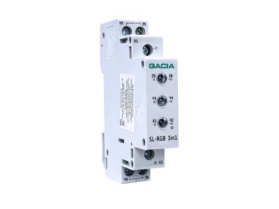 Kontrolný indikátor GACIA SL-RGB 3in1 - tri farby / jednomodulový