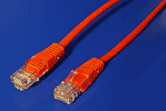 UTP patchkabel kategórie 5e, 10m, červený