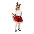 Detský kostým TUTU sukňa vianočný sob s čelenkou