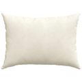 vidaXL Vankúše na pohovku 2 pcs Krémová 70 x 50 cm Kordúrová tkanina