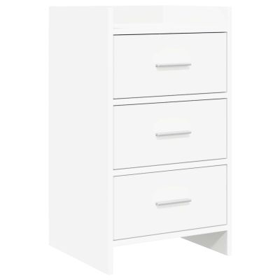 vidaXL Nočné stolíky Biela 40 x 36 x 70 cm Kompozitné drevo