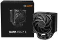 Be quiet! chladič CPU Dark Rock 5 / 120mm fan / 6 heatpipes Chladic, pro CPU, pro Intel i AMD, socket 115x, 1200, 1700, AM5, AM4, 210W TDP, 120mm ventilátor, 6 heatpipes