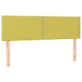 vidaXL Boxspring posteľ s matracom zelená 140x190 cm látka