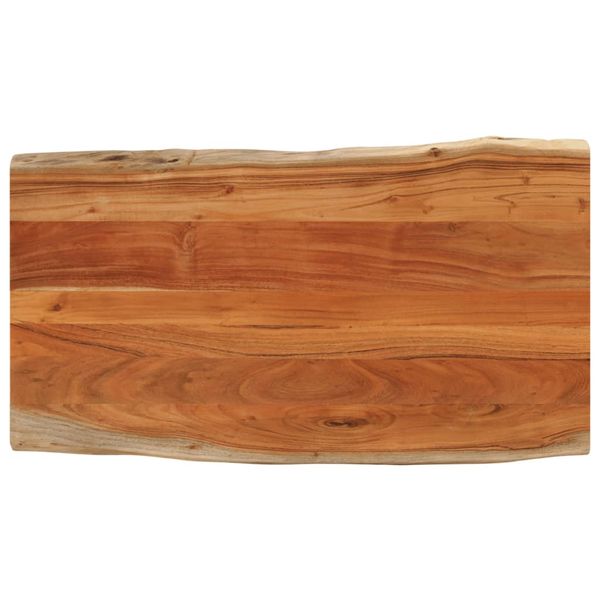 vidaXL Stolová doska 120x60x2,5 cm obdĺžnik masívna akácia živá hrana