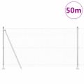vidaXL Zvarené drôtené pletivo s betónovým základom 50 x 1,2 m