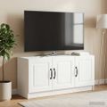 vidaXL TV skrinka Biela 99 x 34,5 x 47 cm Kompozitné drevo