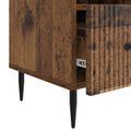 vidaXL TV skrinka Staré drevo 102 x 34,5 x 50 cm Kompozitné drevo
