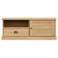 vidaXL TV skrinka VIGO 106x40x40 cm masívna borovica