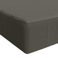 vidaXL Podložka na sedadlo SOEST 100% polyester Sivá 120 x 80 x 15 cm