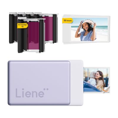 Prenosná fototlačiareň LIENE Pearl N200 Pro 2x3" (fialová)