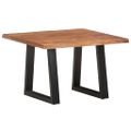vidaXL Konferenčný stolík, nepravidelné hrany 60x60x40 cm, akácia