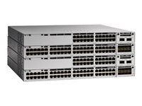 Network Essentials - přepínač - L3 - řízený - 24 x 10/100/1000 (PoE+) + 4 x Gigabit SFP (uplink) - Lze montovat do rozvaděče - PoE+ (505 W) - repasováno