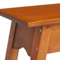 vidaXL Konzolový stolík 110x30x75 cm masívny mahagón