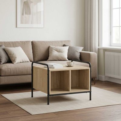 vidaXL Konferenčný stolík Dub sonoma 50 x 49 x 41 cm Kompozitné drevo