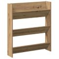 vidaXL Skriňa na topánky 2 ks 85 x 18 x 90 cm Kompozitné drevo