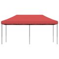 vidaXL Párty stan 292 x 580 x 315 cm Vínovo červená Oxfordská látka