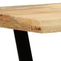 vidaXL Lavička z mangovníkového dreva 120 cm