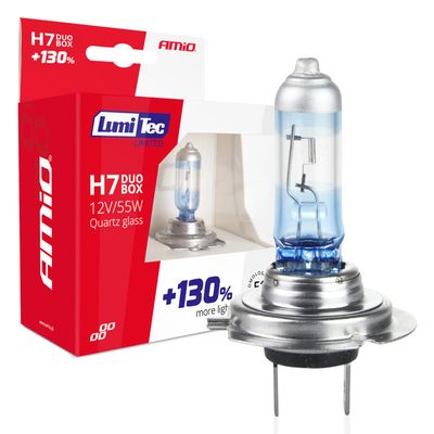 Halogénový duo blistr (2 ks) sada LumiTec +130 % H7 12V 55W DUO