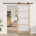 vidaXL Posuvné dvere ORKDAL Prírodná 93 x 211 cm