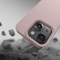 Etteri Silikónové puzdro pre iPhone 11 svetloružové