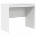 vidaXL Stôl Biela 90 x 50 x 76 cm