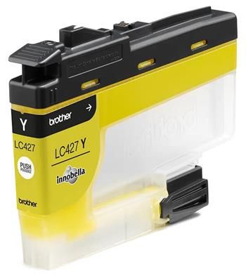 LC-427Y (inkoust yellow, 1 500 str.) Inkoustová nápln, originální, pro Brother MFC-J5955DW, MFC-J6955DW, 1500 stran, žlutá