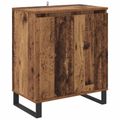 vidaXL Servírovacia skriňa Staré drevo 60 x 35 x 70 cm