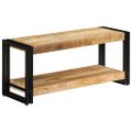 vidaXL TV stolík z mangového dreva 90x30x40 cm