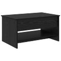 vidaXL Konferenčný stolík Čierny dub 80 x 50,5 x 41,5 cm