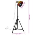 vidaXL Podlahová lampa 25 W viacfarebná 61x61x90/150 cm E27