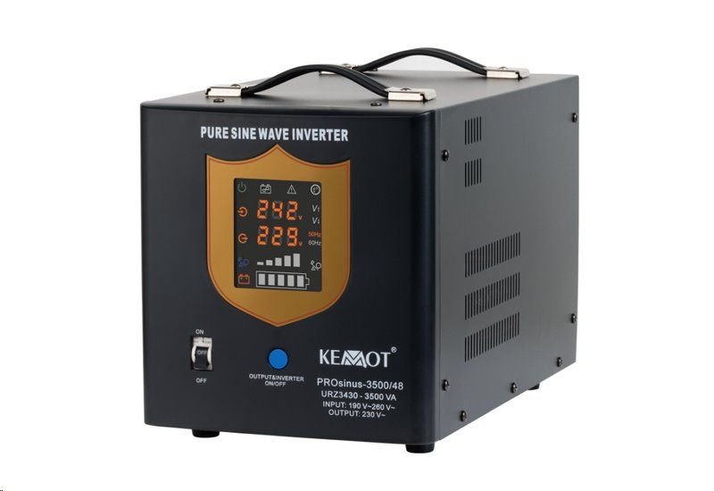 Zdroj záložní KEMOT PROsinus 3500/48 URZ3430  2400W 48V