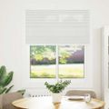 vidaXL plisovaná roleta svetlosivá 110x100 cm šírka látky 109,4 cm