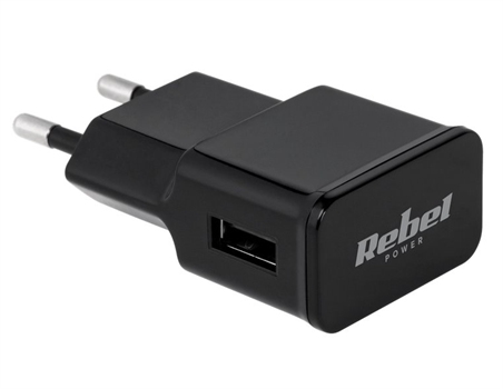 Sieťová nabíjačka Rebel ML0960 USB 1000 mA Síťová nabíječka Rebel ML0960 USB 1000 mA