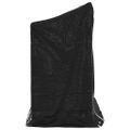 vidaXL Regál na krbové drevo s pláštenkou 151x60,5x110,5 cm
