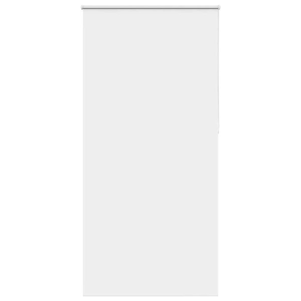 vidaXL Roleta Zatemnenie biela 110x230cm Šírka látky 105,7cm Polyester