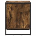 vidaXL Nočný stolík 2 ks Dymová dub 50 x 39.5 x 50 cm Kompozitné drevo