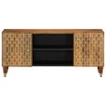 vidaXL TV skrinka 105x33x46 cm masívne mangovníkové drevo