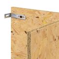 vidaXL Základňa terária Hnedá 100 x 50 x 50 cm OSB