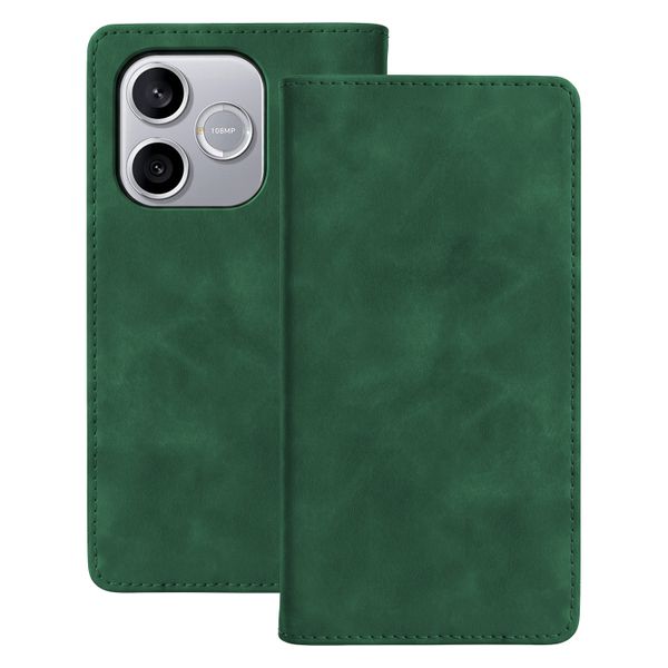 Smart Suede puzdro pre Honor 600 lite zelená