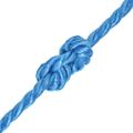vidaXL Pletené lano polypropylénové 10 mm 250 m modré
